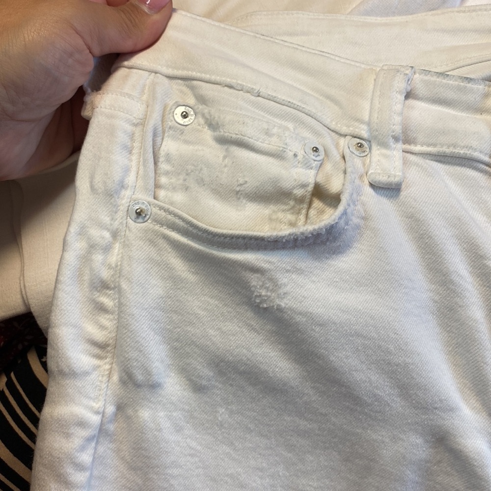 Rag & Bone SZ 29 White Stretch Jeans - Picture 11 of 16